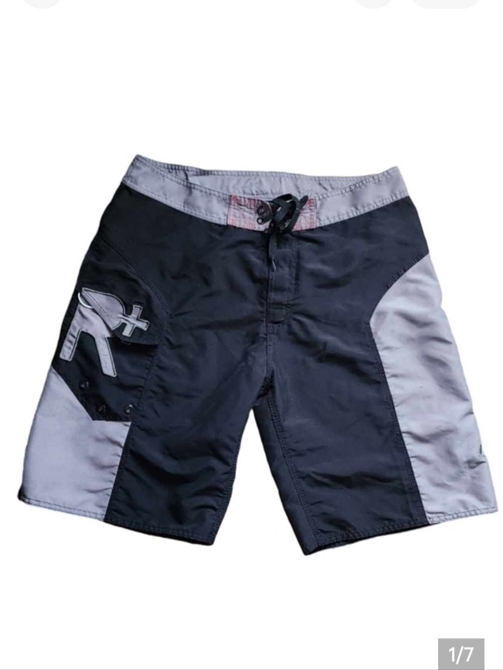 Y2K Rocawear Logo Board Shorts Size 36 Hip‎ Hop Streetwear Surf